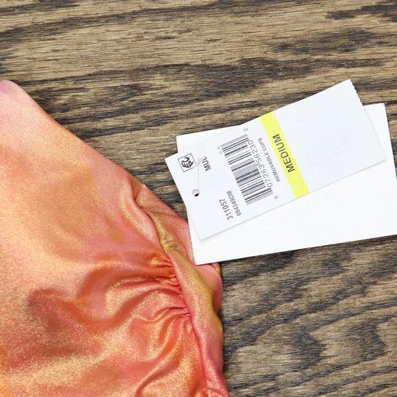 NWT Becca Womens Standard Solar Energy One Piece Swimsuit 311057 Multi Pink M - Picture 7 of 8